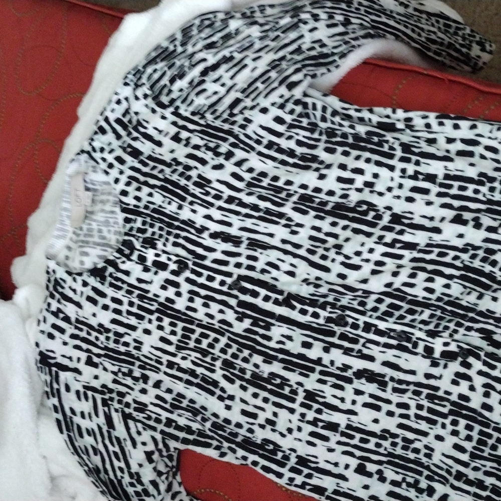 LOFT all cotton sweater